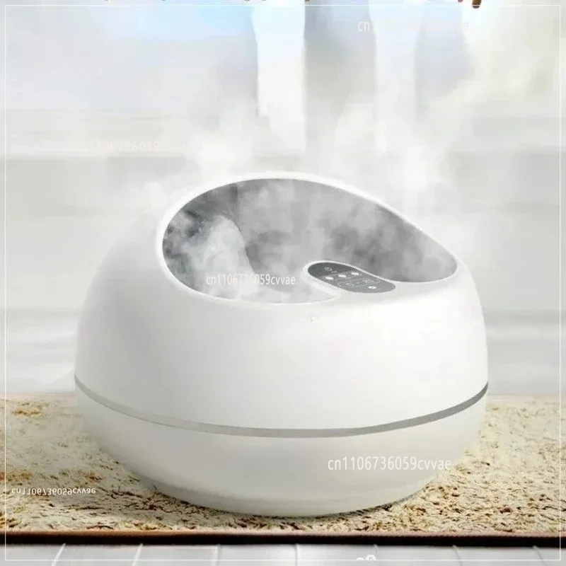 Detox Foot Spa Basin with Heat Roller Healt Care Foot Massage for Home Relax Footbath Machine Electric Steam Foot Bath Massager