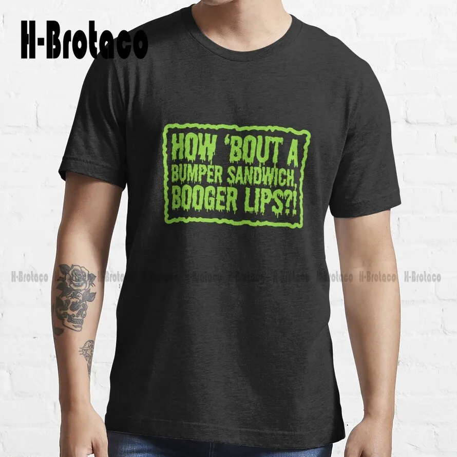 Ernest Scared Stupid - Bumper Sandwich Booger Lips Trending T-Shirt Custom Aldult Teen Unisex Digital Printing Tee Shirts Xs-5Xl