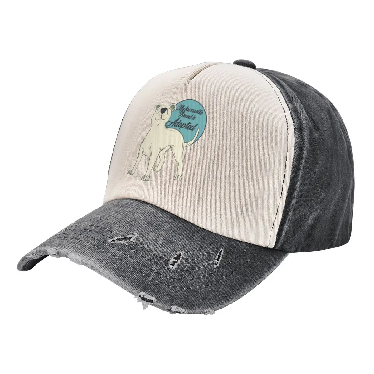 

Adopted is my favourite breed Baseball Cap Horse Hat Hat men Christmas Hat Ladies Men's