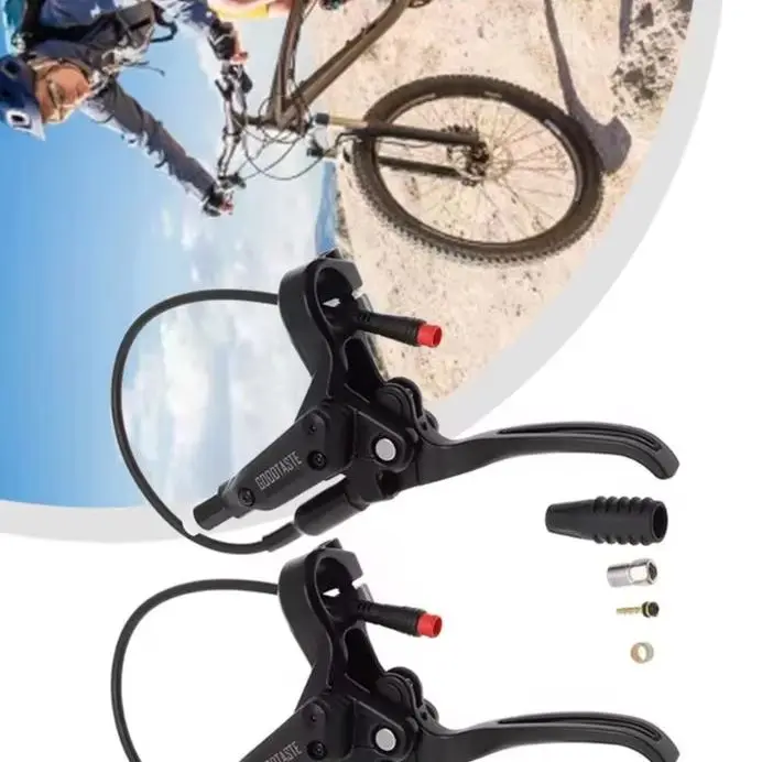 

Goodtaste GT03 Power-Off Oil 2pin E-Bike Brake Handle Waterproof Left/Right Brake Lever Electric Bikes mountain bike Accessories