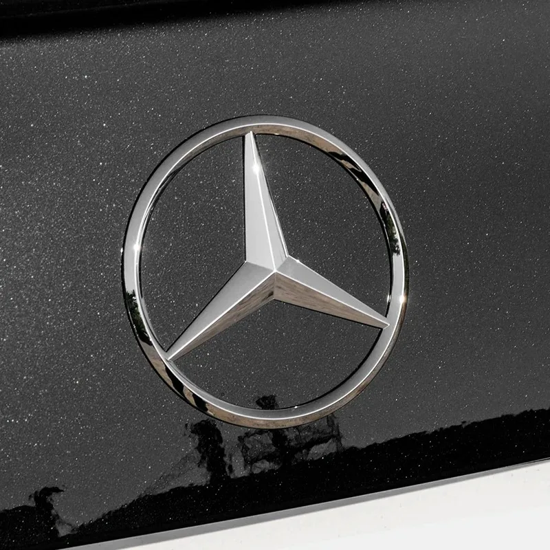 ABS Car Rear Trunk Emblem Stickers Decal For Mercedes Benz S320 W164 W203 W204 W168 C180 E320 A200 GLE GLS CLS GLC CLA GLA GLK