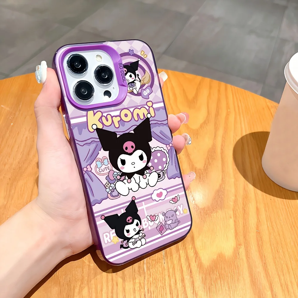 Cute Cartoon K-Kulomie, phone case for iPhone 17 16e 16 15 14 13 12 11 Mini Pro Air  Plus anti-drop matte back cover