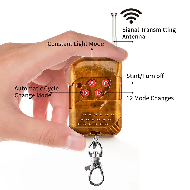 24LED Strobe Lights Emergency Flashing Beacon Police Light Lighting 12V 24V Car Truck Trailer Strobos Warning Lamp Stroboscopes