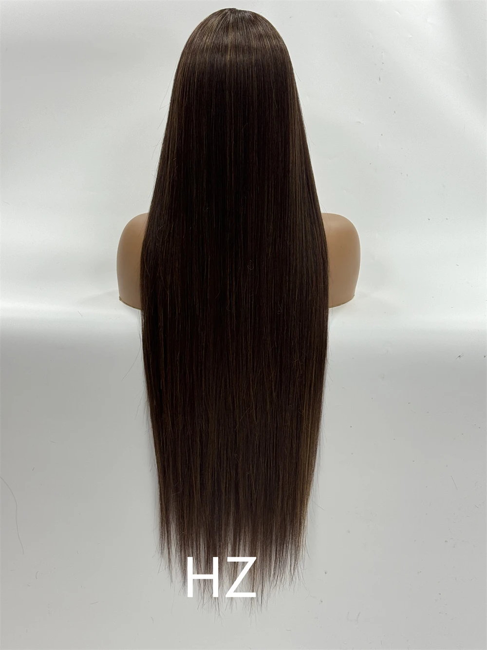 30 #   高貴な合成レースフロントウィッグ女性のための 30 インチストレートウィッグレースウィッグレースウィッグコスプレストレートレースフロントウィッグ