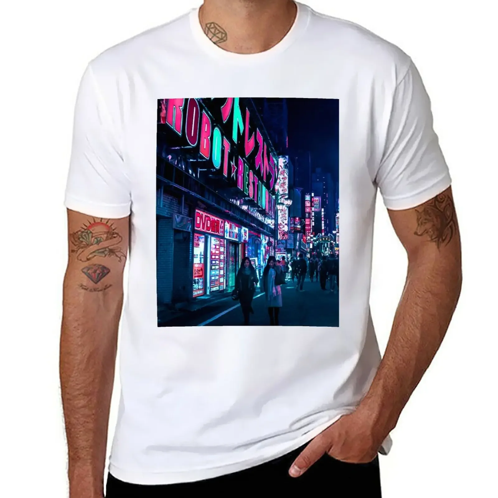 Nocturnal Alley T-Shirt customs cute tops quick-drying mens t shirts