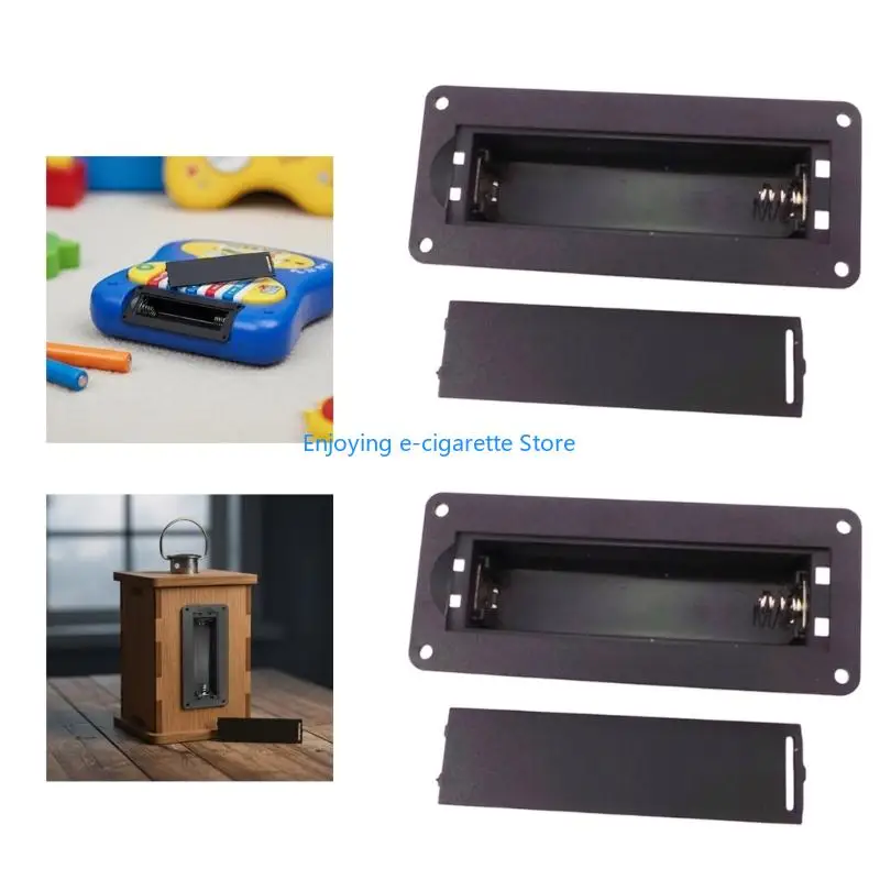 2Pcs Stoßfest 18650 Batterie Halter Überladung Schutz Leichte Für Power Tool Verdickung Leere Box Ersatz Y4QF – Detail 10