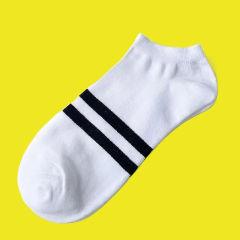 

10/20 Pairs Men's Socks Sports Striped Men's Socks Men's Socks Spring and Summer Low-top Shallow Boat Socks Four Seasons Socks