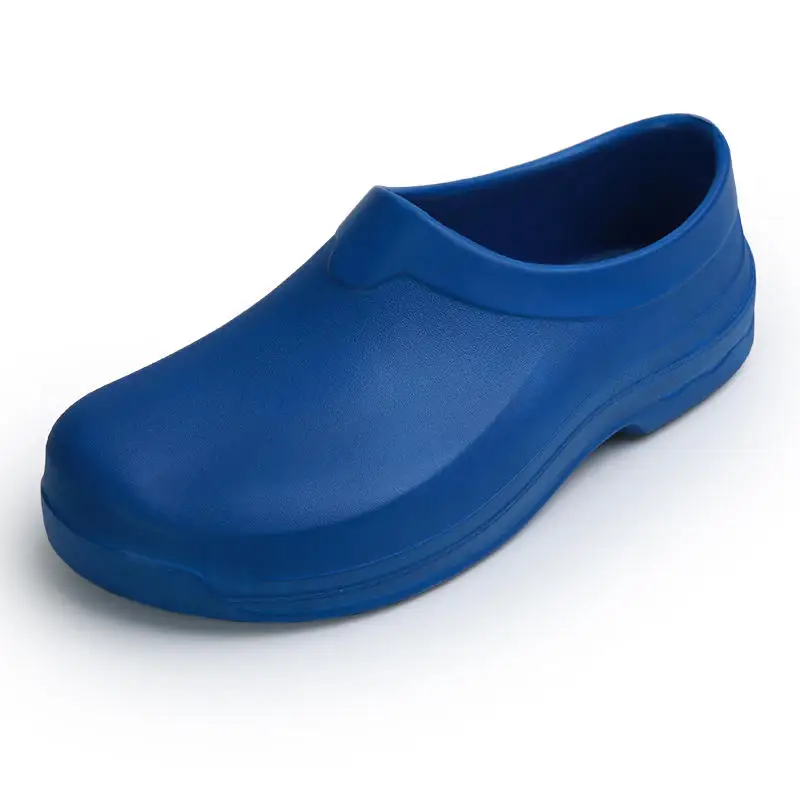 men leisure summer chef shoes waterproof slip-on lazy shoe cook work slippers kitchen hotel EVA loafers doctor nurse footwear