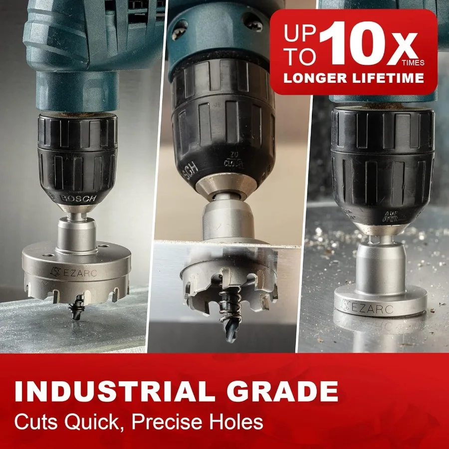 Sega a tazza in metallo duro per carichi pesanti progettata per una perforazione precisa ed efficiente in applicazioni di acciaio inossidabile e lamiera ideale f