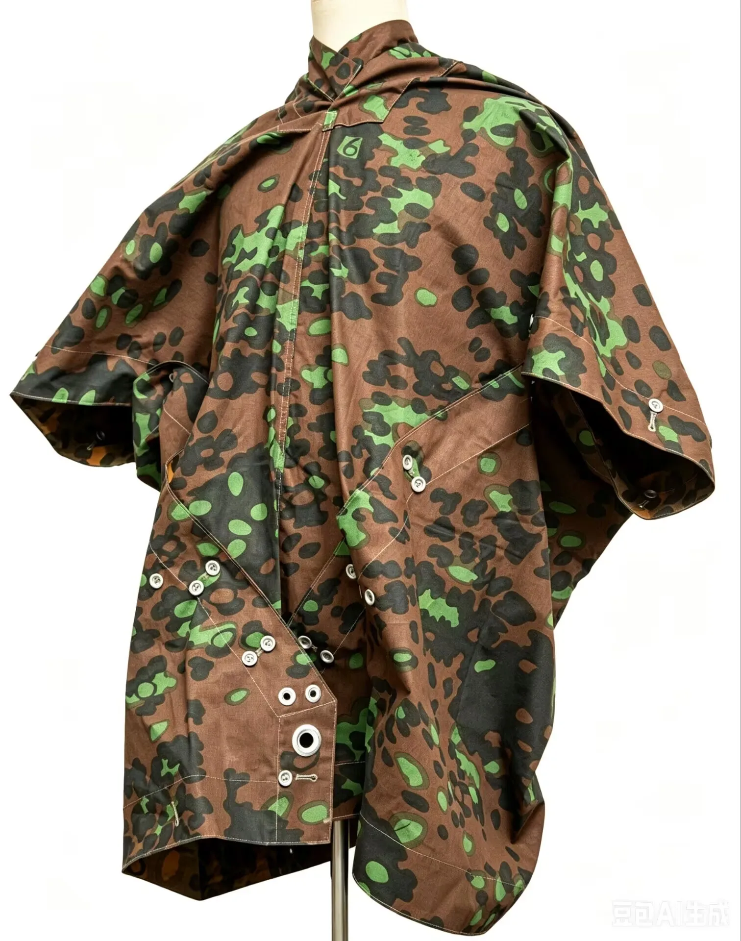 EMD WW2 camouflage sycamore tent cloth