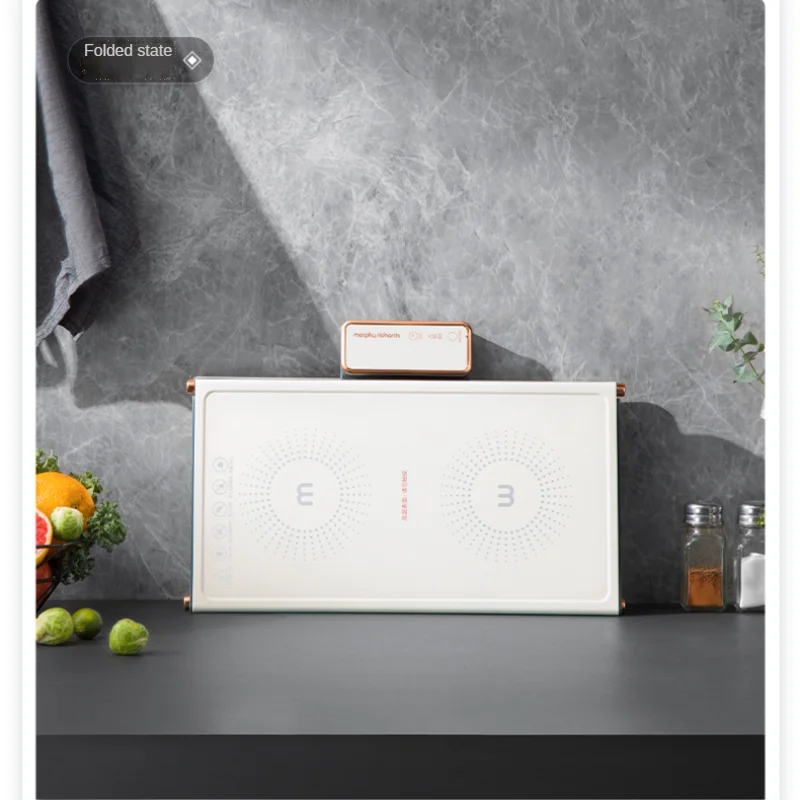 Mofei-Tabla de calentamiento plegable para el hogar, aislamiento de arroz y verduras, multifuncional, cuadrada