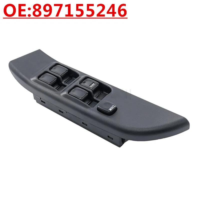 

OE:897155246 897111-4850 Front Left Driver Power Window Master Control Switch For 1999-2009 Isuzu TFR TFS,10 Pins