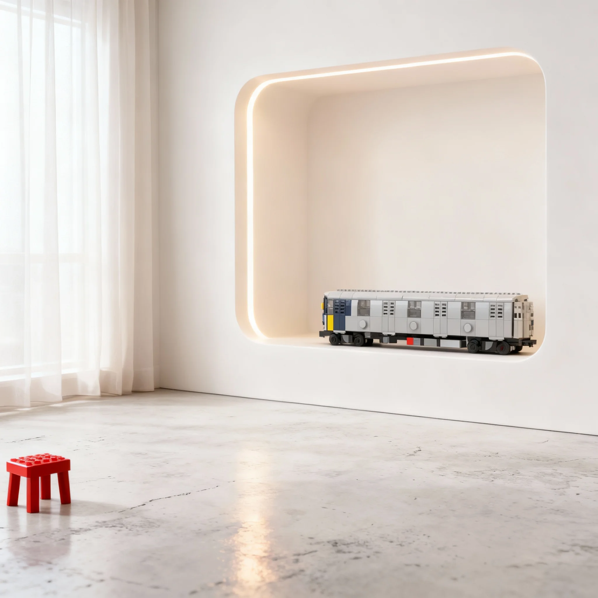 Art Craft Nyc - 1796 stuks MOC NYC Metro R211A