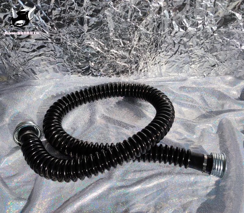 1.0M Airway Pu Metal Catheter Fittings Mask Rubber Tube