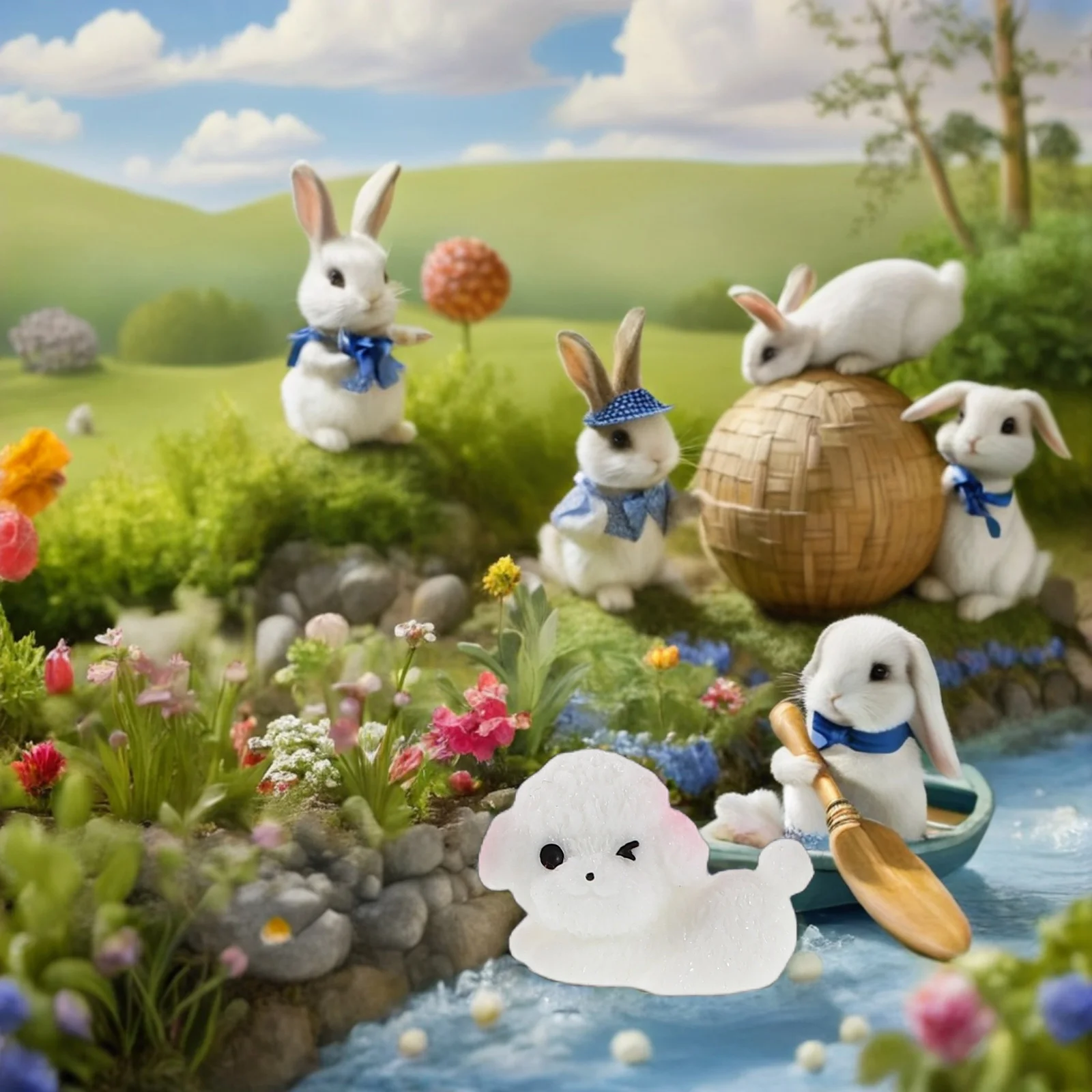 

12Pcs Resin Dog Statues Realistic Tiny Puppy Sculptures Hand Painted Miniature Micro Landscape Car Dashboard Garden