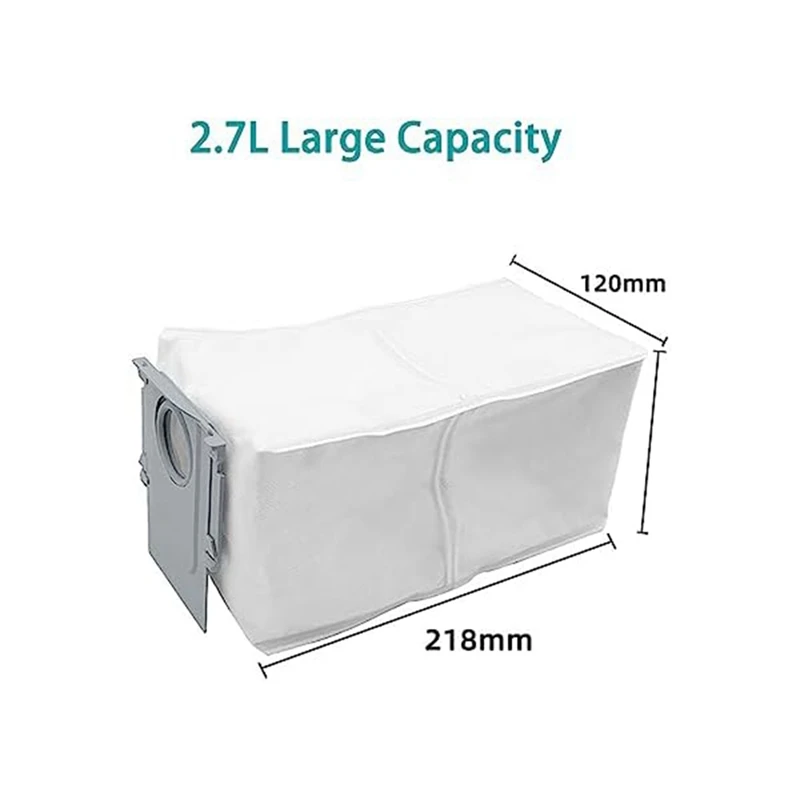 استبدال أكياس الغبار التي تُستخدم لمرة واحدة ، Roborock Q Revo ، P10 روبوت مكنسة كهربائية ، قطع غيار ، ملحقات ، 10 من Roborock Revo