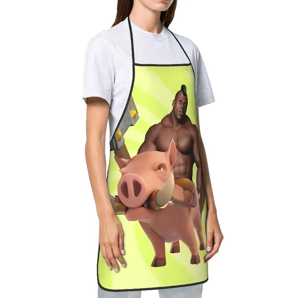 Hog Rider Apron 1pc, Lightweight & Practical, Home Baking Kitchen Apron