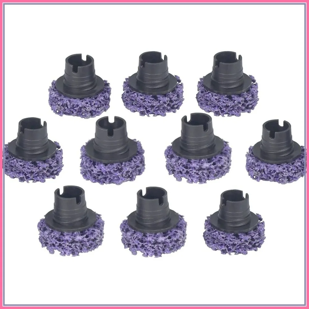 

Replacement Sanding Pads for Hub Resurfacing, 10 Pack, Clean Rust & Debris from Studs