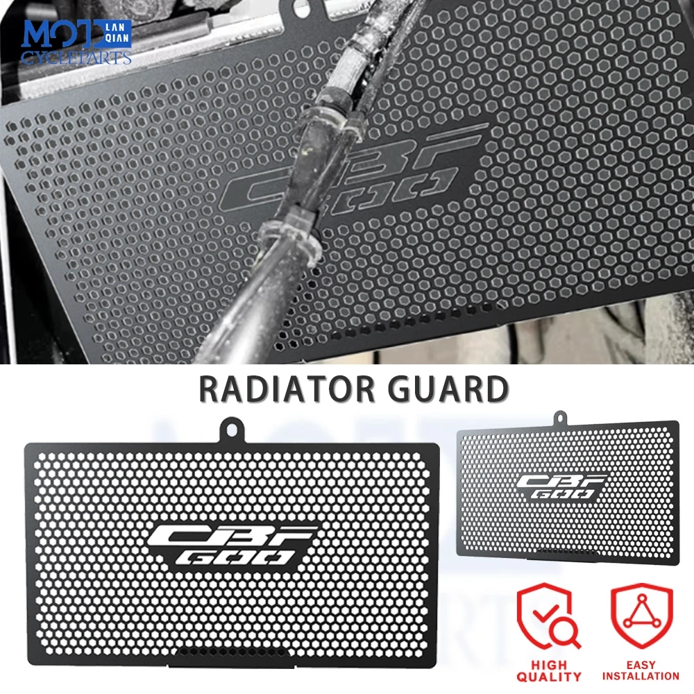 For HONDA CBF600 CB600F Hornet 2004 2005 2006 2007 CBF 600 CB 600F Motorcycle Aluminium Radiator Grille Guard Cover Protection