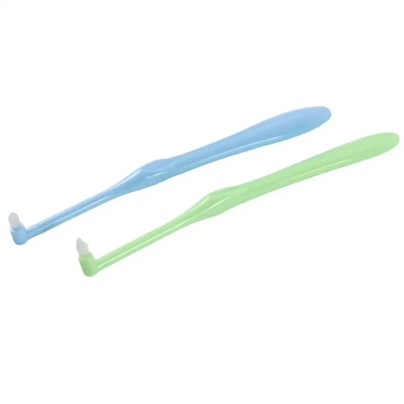 50Pcs Orthodontic Interdental Brush Single-Beam Soft Teeth Cleaning Toothbrush Oral Care Tool Small Head Soft Hair Implant Adult
