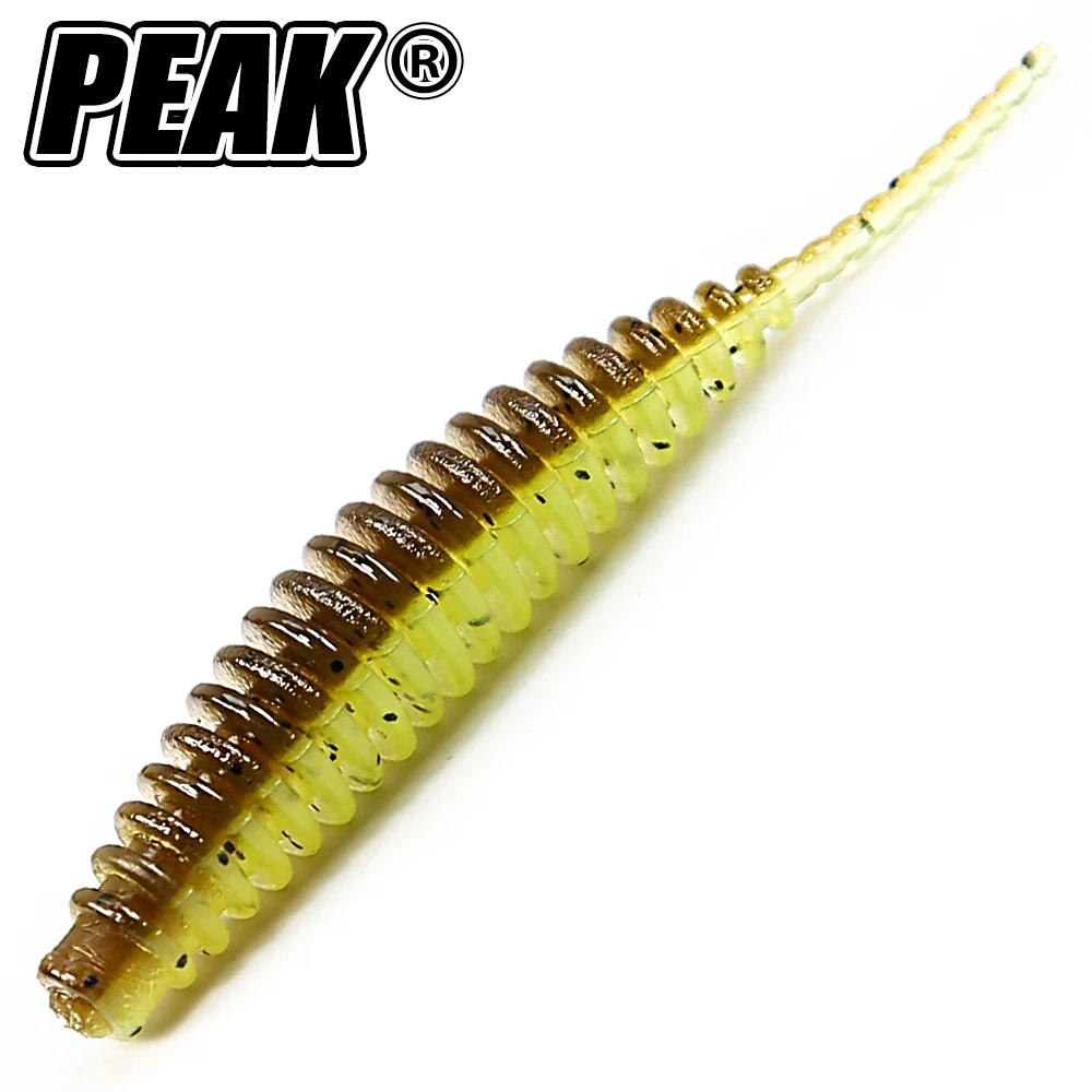 

PEAK 39mm 51mm Floating TPR worm bait soft bait Tanta fishing lures Pesca carp fishing bass lure Isca artificial PVA