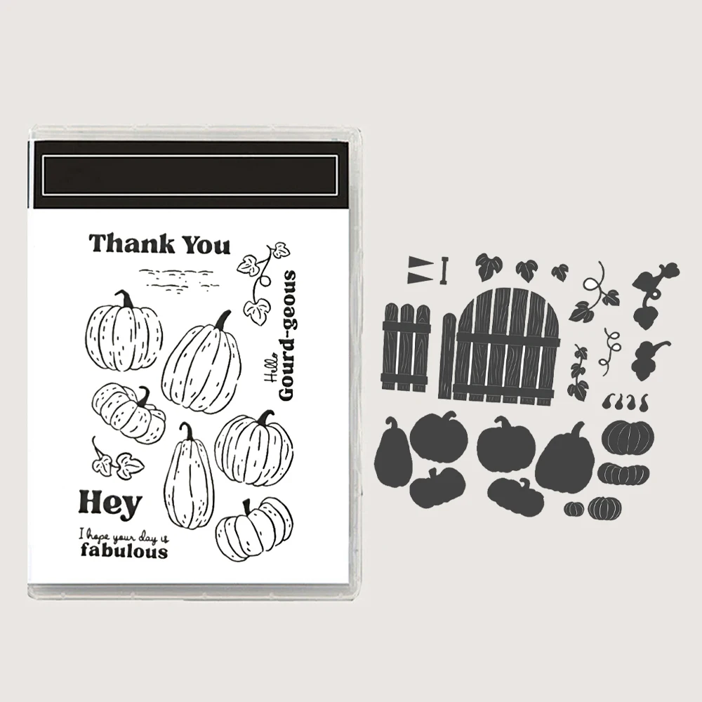 Vrolijk Kerstfeest Happy Halloween Gift Dies Metal Cutting Dies Stempels DIY Scrapbooking Kaartstencil Papieren kaarten Handgemaakt album