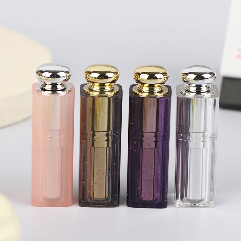 Tube de rouge à lèvres rechargeable avec bouchon, récipient en plastique pour baume à lèvres, conteneurs de pommade cosmétique, bouteille de voyage d'échantillon, 14g