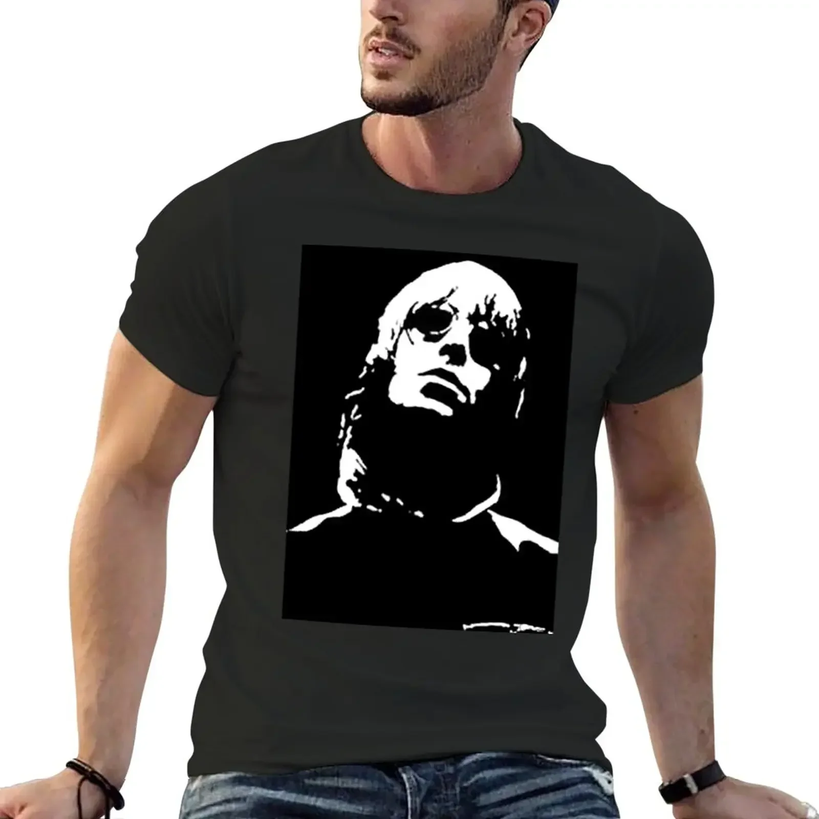 Liam Gallagher Art T-Shirt quick drying aesthetic clothes Blouse men t shirts High Quality 100%Cotton Short Sleeve