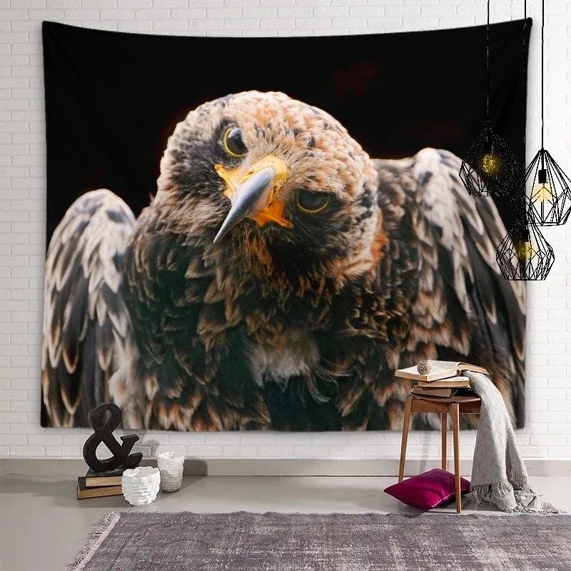 Kawaii Owl Wall Decor Tapestry Home Living Room Tapestry