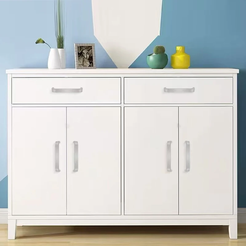 2/4 قطعة مقابض حديثة بسيطة سهلة التركيب مناسبة لأدراج خزانة الملابس والخزائن ومقابض إكسسوارات الأجهزة والأثاث