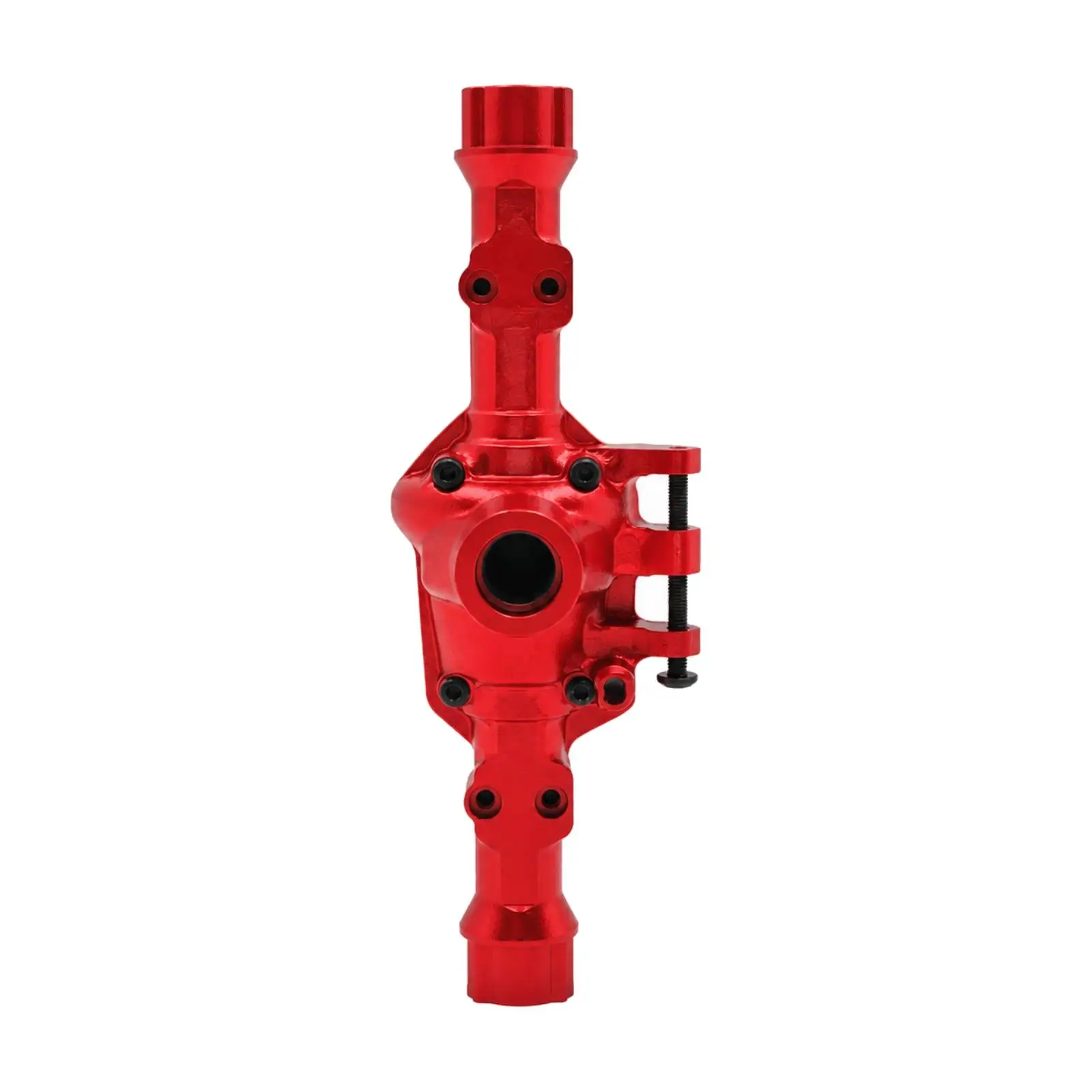 Metal Rear Axle Housing for 1 10 Scale RC Car Rigid Drivetrain Mounting Support for Hobby Grade Remote Vehicle