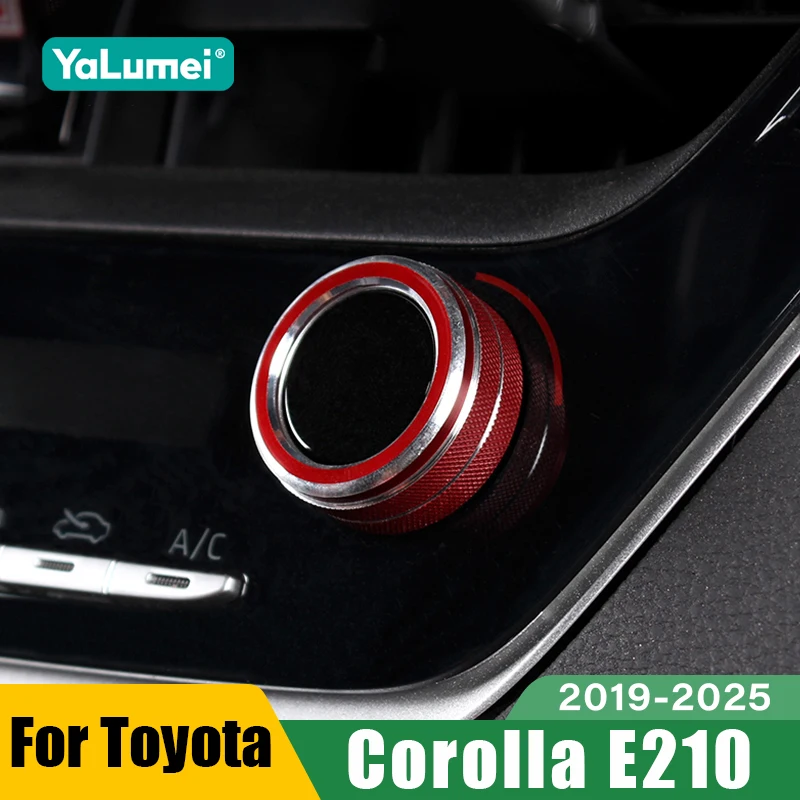 Für Toyota Corolla E210 2019 2020 2021 2022 2023 2024 2025 Hybrid Auto Klimaanlage Knöpfe Control Taste Abdeckung Zubehör