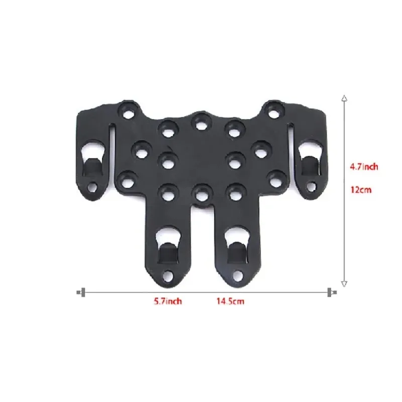 1pcs Outdoor Chest Allegro Tactical Vest Chest Hanger Shell Mounting Hunting Accessories Speed Clip Mounting Hunting Accessories
