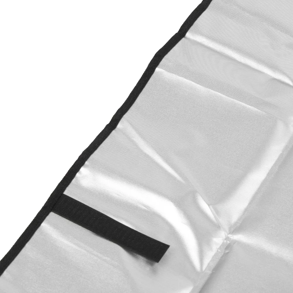 Black Portable Dance Privacy Curtain 150 X 80cm Polyester Retractable Changing Partition Screen
