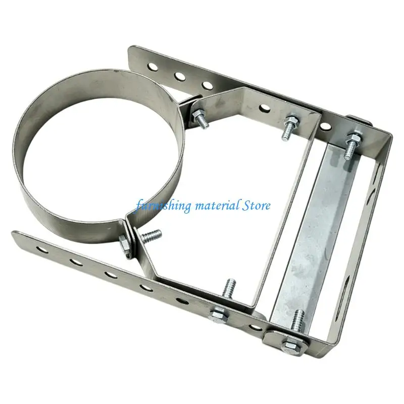 Y5GD Small Type Metal Flue Pipe Support 1.8MM Thick For Better Stability And Power