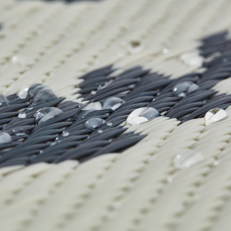 Edenbrook 스트라이프 화살표 영역 러그 - 차콜, 5 x 8