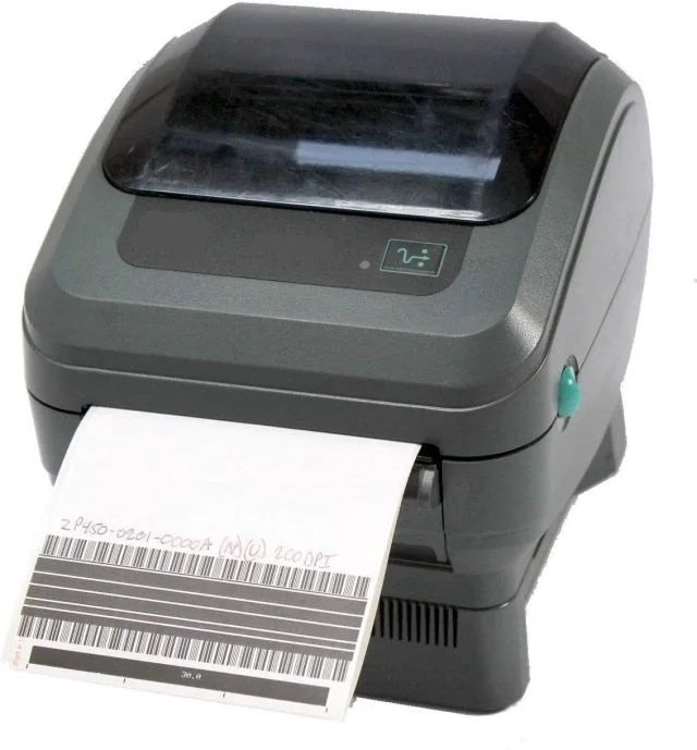 Desktop Zebra ZP450 Direct Thermal Barcode Label Printer 4 Inch Ribbon Desktop Barcode Printer With PN ZP450-0201-0000A