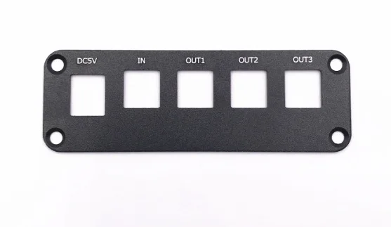 Aluminium Spdif Toslink Optische Digitale Audio Splitter 1X3 Optische Splitter 1 In 3 Out Ondersteuning Dts AC3