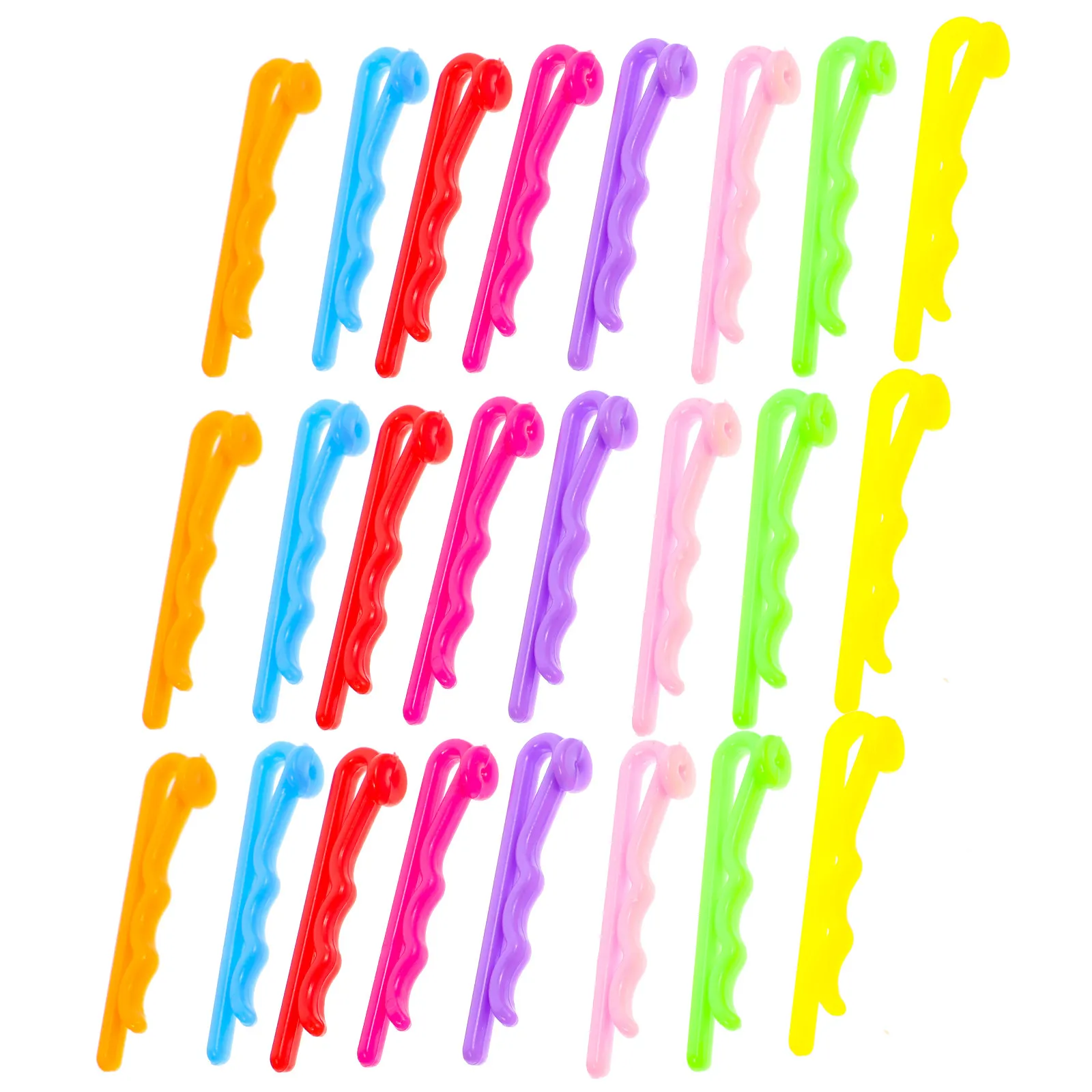 

60 шт. простых пластиковых заколок для волос, основы для детских заколок, яркие цвета, для рукоделия, для изготовления заколок ручной работы