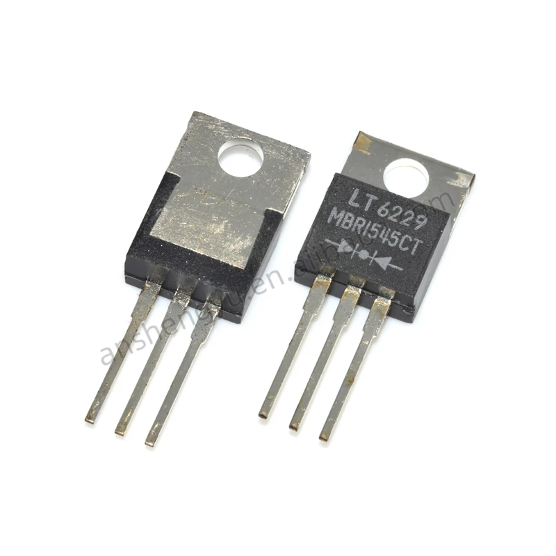 5PCS MBR1545CT Schottky Diode 15A 45V TO-220