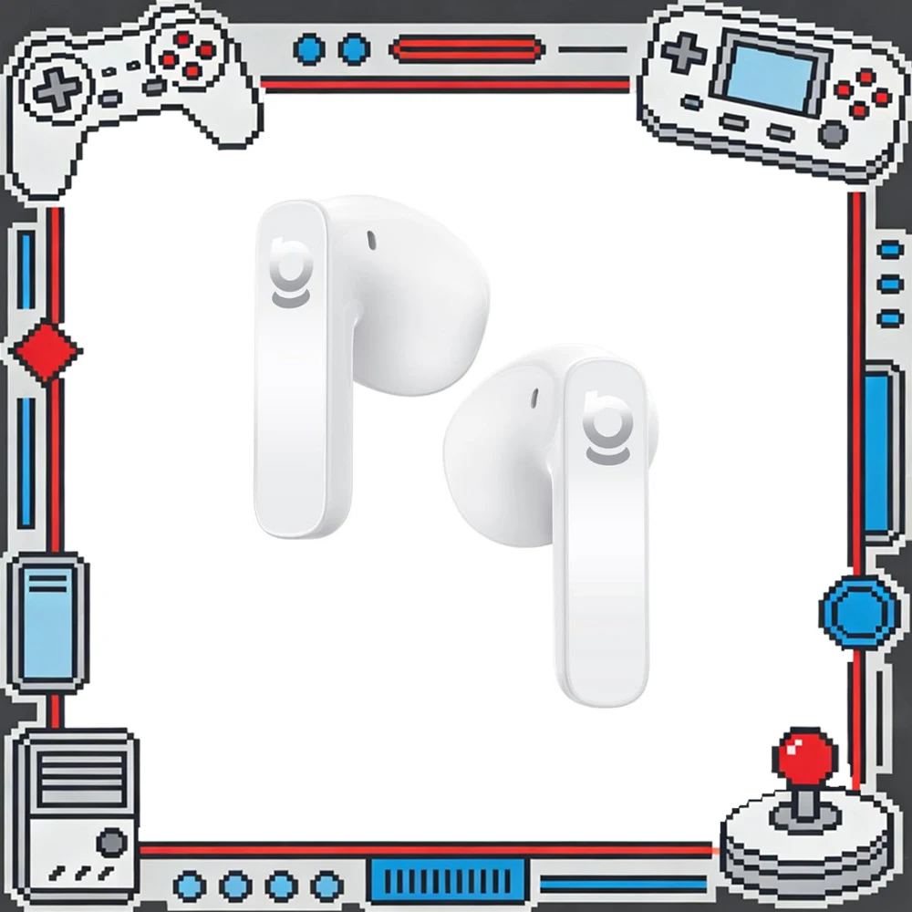 BASEUS BS1 NC Wireless Earbuds 45dB Adaptive ANC Semi In Ear Headphones LDAC Hi Res Audio 40H Battery Comfortable Fit For Gifts