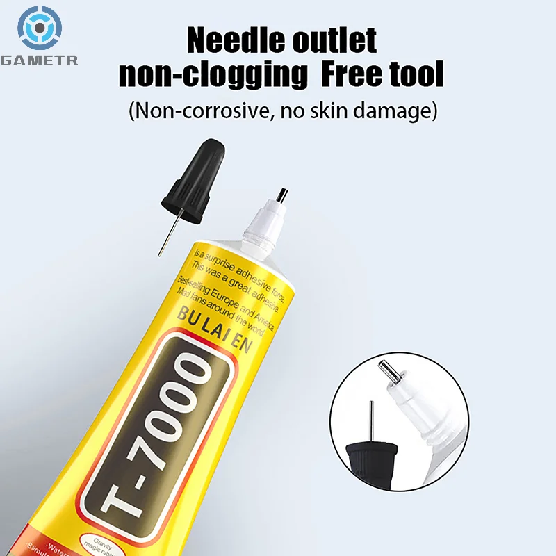 T7000 Glue 15/50ml Black Adhesives For Screen Repair Sticky Glue For Phone Tablet PC Repair Screen Glass Frame Liquid Glue