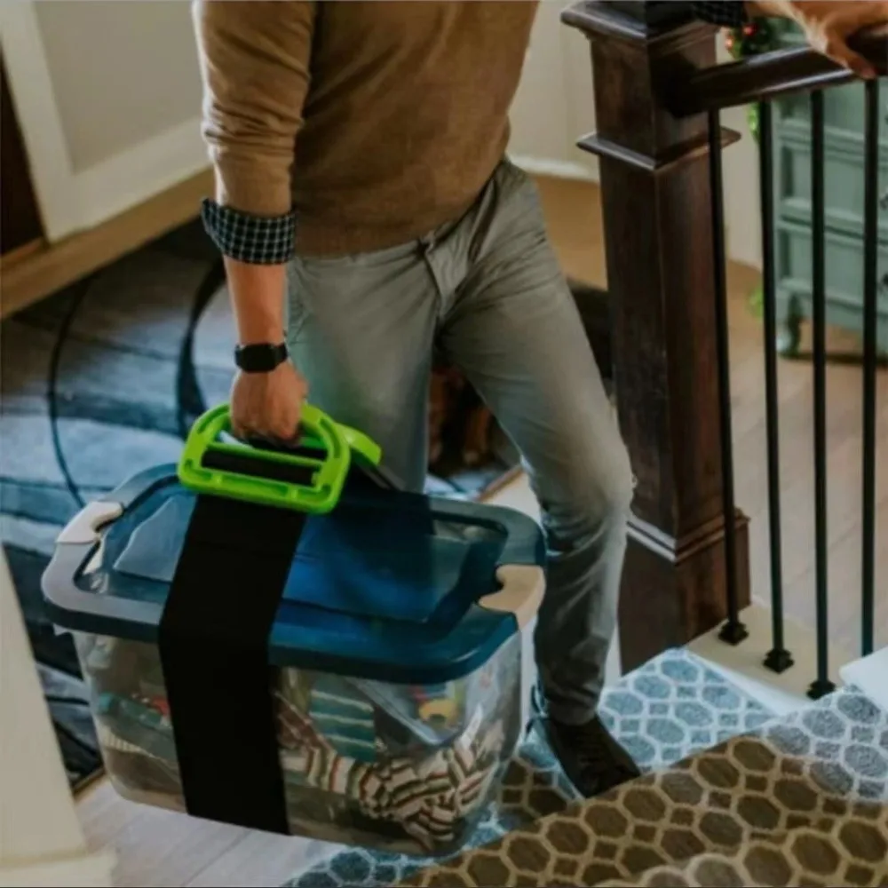 1/2pcs Furniture Moving Straps Heavy-duty Furniture Easy Transport Carry Belt Adjustable Heavy Things Lifting Secure Moving Tool