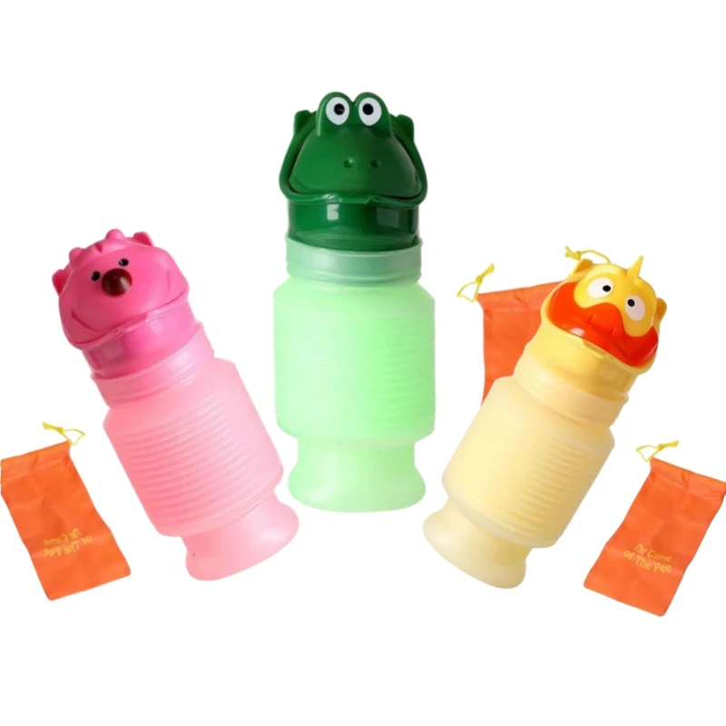 Emergency Portable Kids Urinal Outdoor Car Travel Shrinkable Toilet Pee Bottle Anti-leakage Boy Girl Training Potty