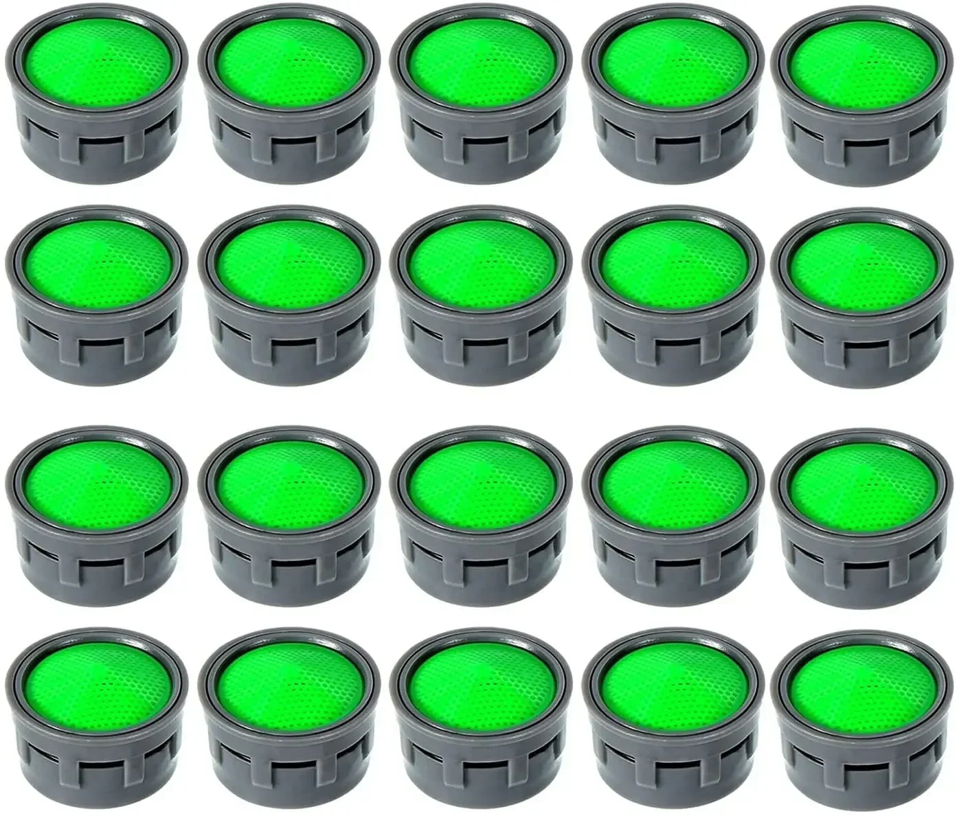 20 Pcs Wasserhahn Belüfter, Durchflussbegrenzer Ersatz Teile Einfügen Waschbecken Belüfter Becken Tap Filter-Tap Aerato Küche Zubehör