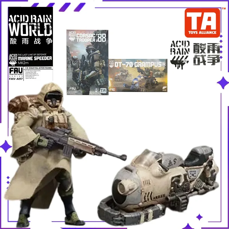 

Игрушки TOYS ALLIANCE: Оригинальная модель «Война кислотных дождей» FAV - A14~A16, мотоцикл Orca/мобильный солдат-снайпер Sandfox, ручная работа, подарок