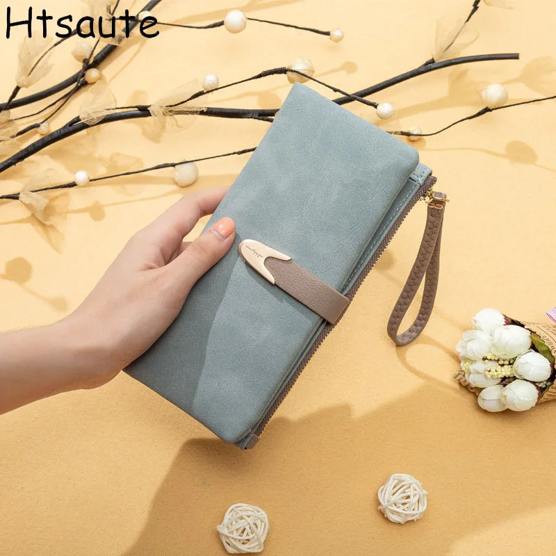 Hot Sales Wallets For Women Large Capacity Bags Card Wallet Luxury Brand Wholesales Ladies Clutch Coins Purses Clutch billetera