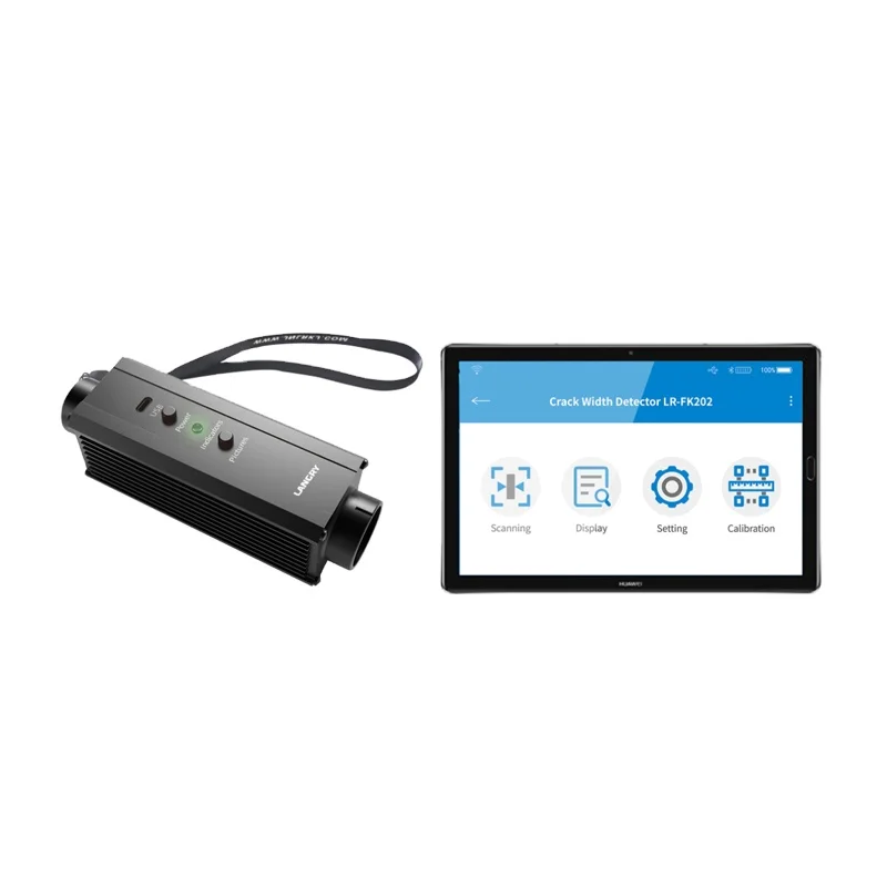 

MSLANGRY LR-FK202 Высокоточный прибор для измерения ширины трещины Инструмент для обнаружения трещин в бетоне