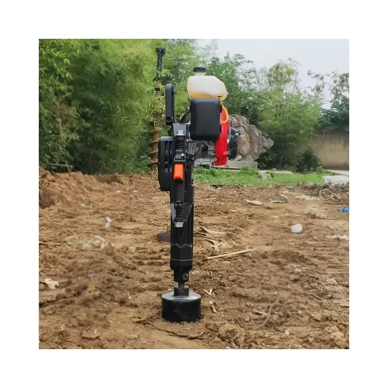 Four-stroke Power Garden Chiseling RocksDig up Trees Digger Power Shovel Tree Digging Machine Hand Soil Digging