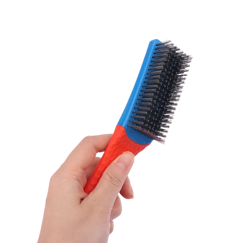 Imagem -03 - Nova Escova de Fio de Resistente de 15.5cm com Alça de Plástico Confortável para Remover Ferrugem Soldagem Escória Sujeira e Pintura Aço Inoxidável